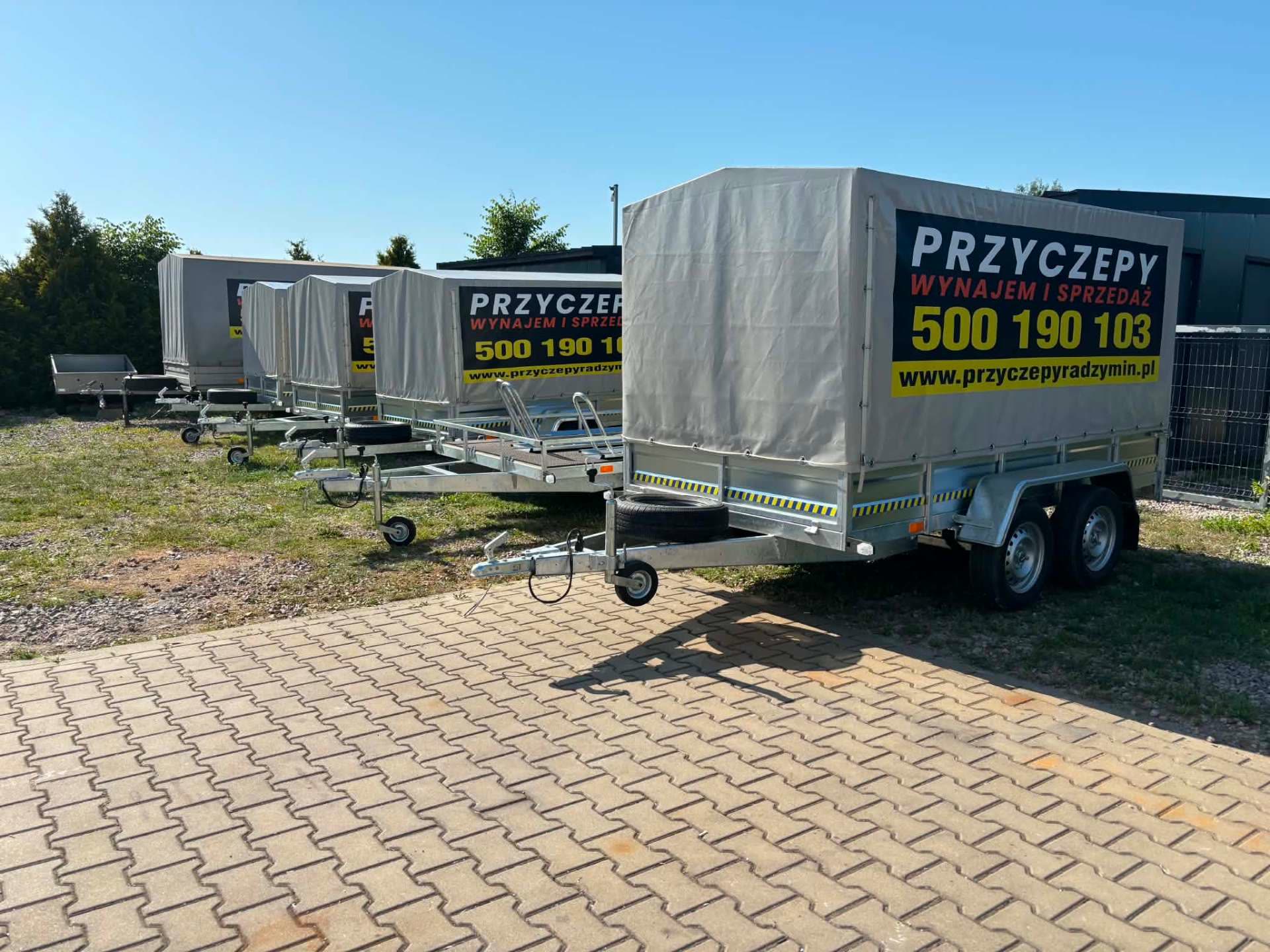 Przyczepy NORTRANS – wynajem i sprzedaż w Radzyminie