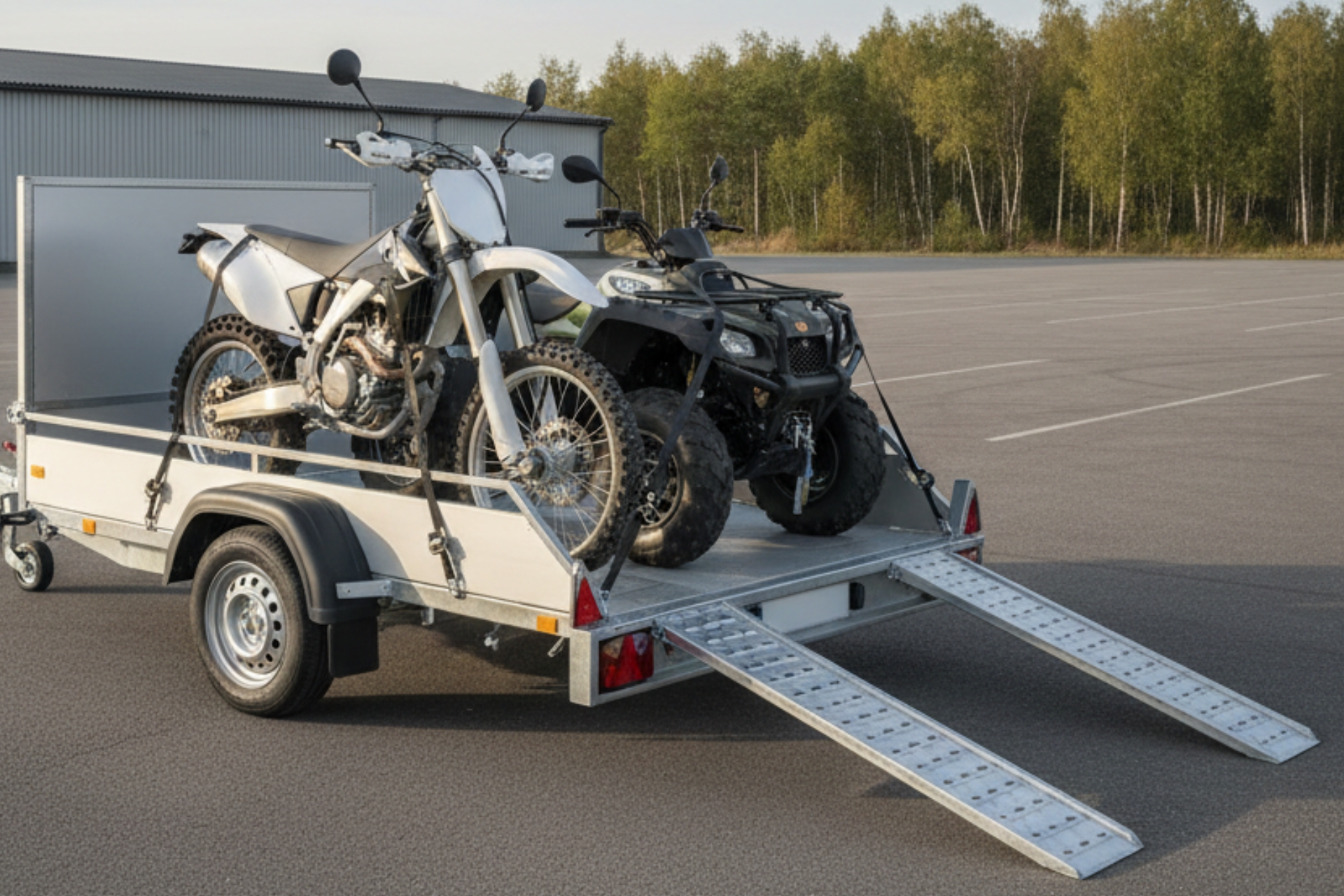 Przyczepy pod motocykle i quady